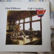Discos de vinilo: DON WILLIANS, CAFE CAROLINA, MCA RECORDS, 84 GERMANY, LP. Lote 41476132