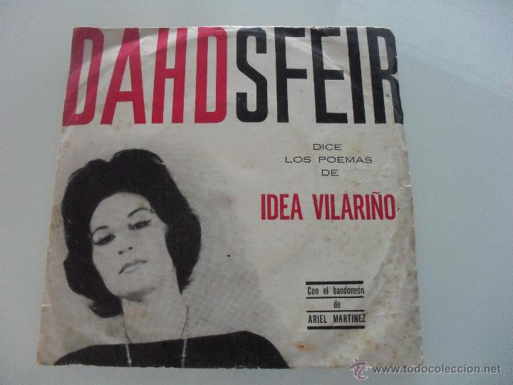 Disques de vinyle: DAHO SFEIR - DICE LOS POEMAS DE IDEA VILARI&Ntilde;O  CON EL BANDONEON DE ARIEL MARTINEZ
