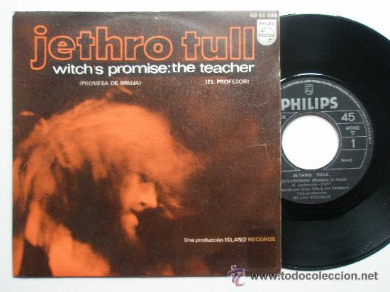Discos de vinilo: JETHRO TULL WITCHS PROMISE SINGLE 1970 EL PROFESOR - Foto 1