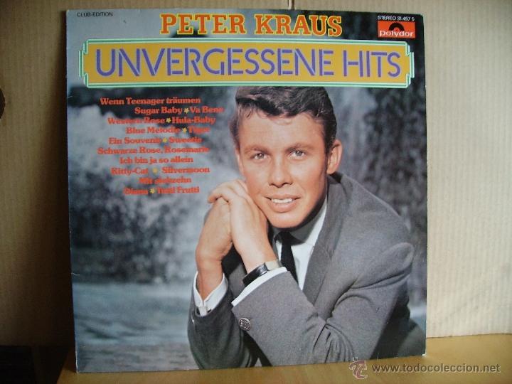 Discos de vinilo: PETER KRAUS ---- UNVERGESSENE HITS - Foto 1