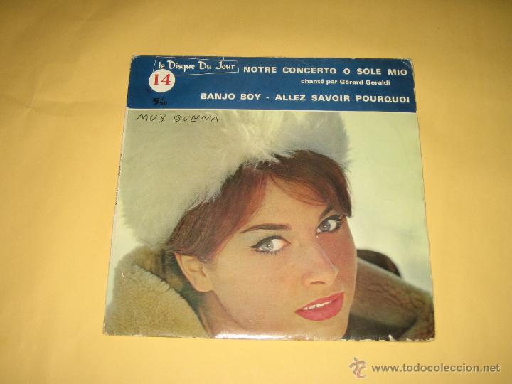 Discos de vinilo: GERARD GERALDI - ED. FRANCESA A&Ntilde;OS 60 - Foto 1