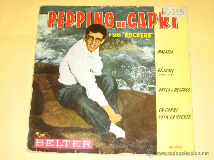 Discos de vinilo: PEPPINO DE CAPRI - ED. ESPA&Ntilde;OLA 1960 - Foto 1