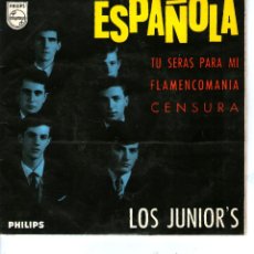 Discos de vinilo: LOS JUNIOR'S ESPAÑOLA