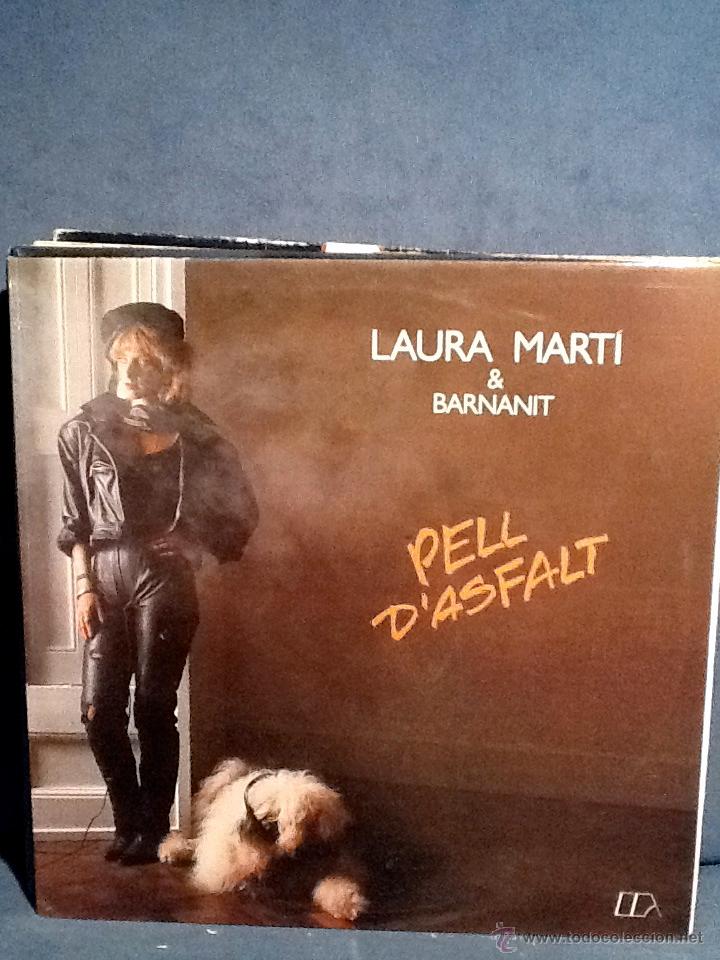 Discos de vinilo: LAURA MART&Iacute; & BARNANIT - Pell dasfalt - Foto 1