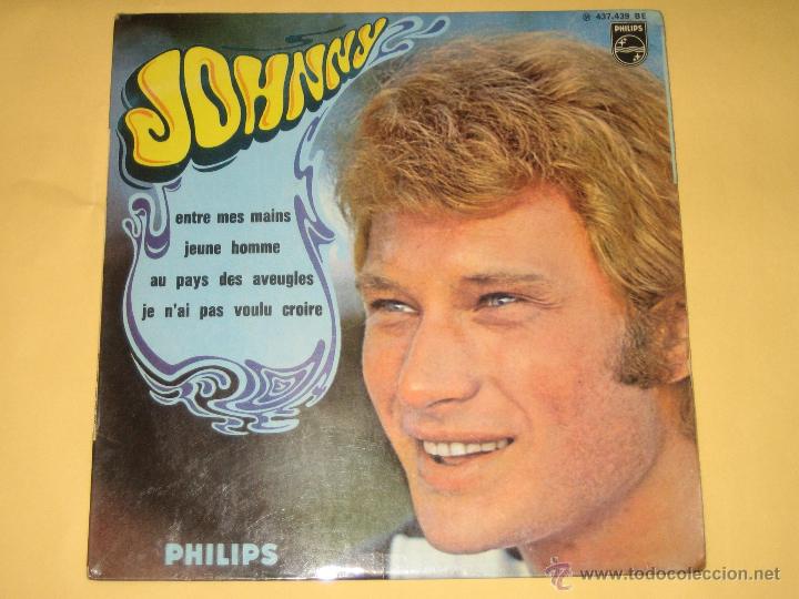 Discos de vinilo: JOHNNY HALLYDAY  - ED. FRANCESA - Foto 1