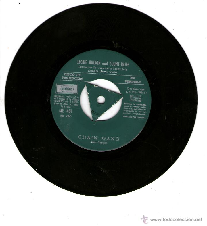 Discos de vinilo: JACKIE WILSON // COUNT BASIE PROMO - Foto 2