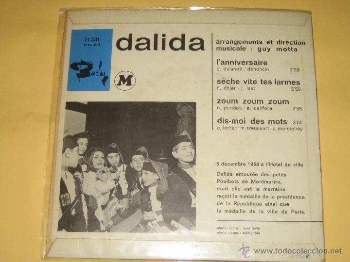 Discos de vinilo: DALILA - ED. FRANCESA -  MUY BUEN ESTADO - Foto 2