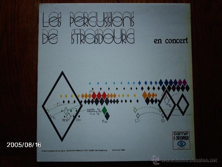 Discos de vinilo: les percussions de strasbourg  -  en concert - Foto 1