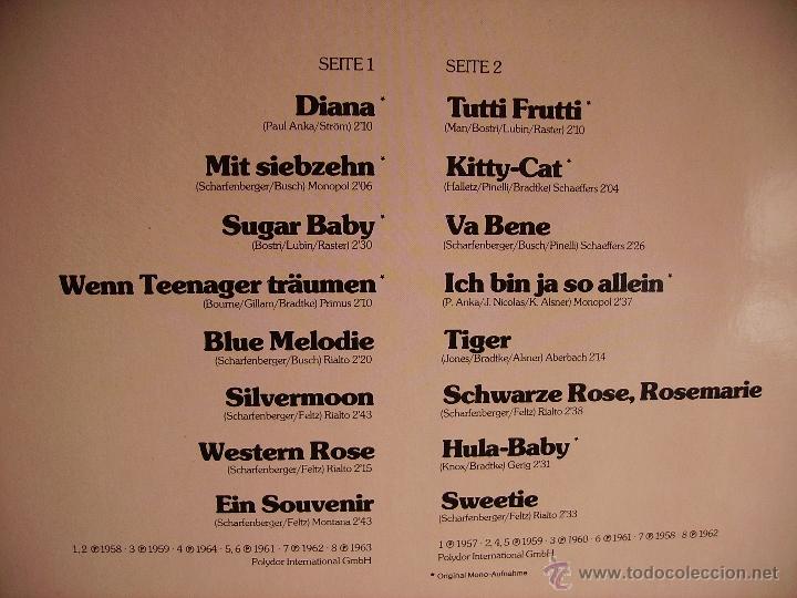 Discos de vinilo: PETER KRAUS ---- UNVERGESSENE HITS - Foto 2