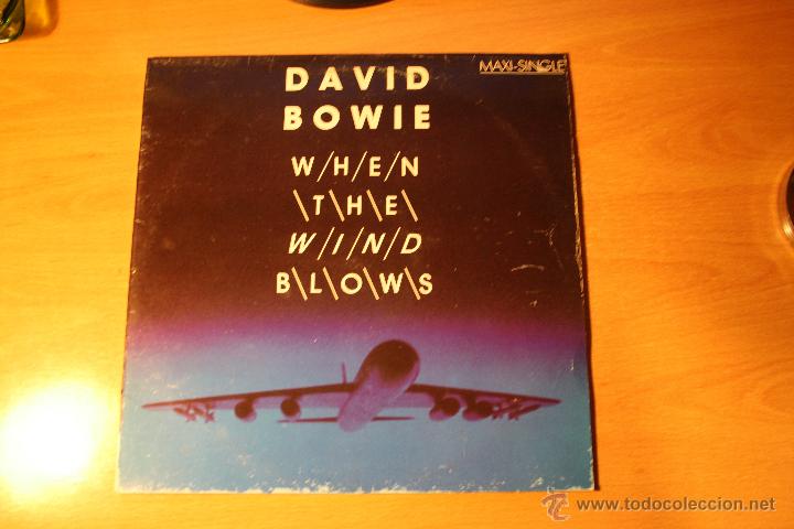 Discos de vinilo: DAVID BOWIE, WHEN THE WIND BLOWS, 86 , SPAIN, - Foto 1