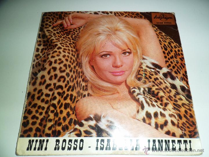 Discos de vinilo: EP DE NINI ROSSO. ISABELLA IANNETTI. - Foto 1