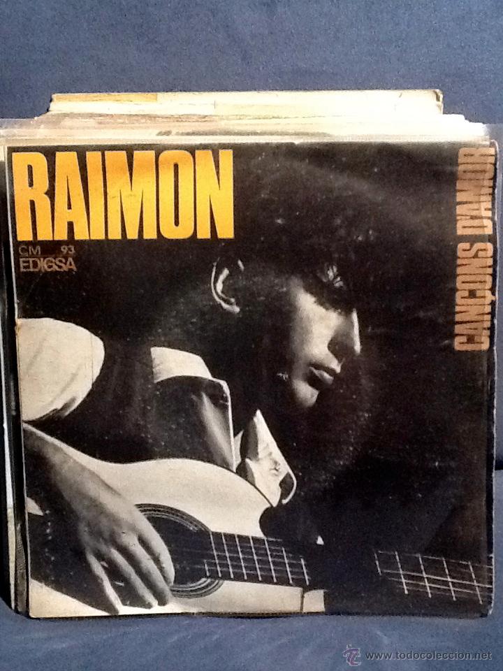 Discos de vinilo: RAIMON - Can&ccedil;ons damor - Foto 1