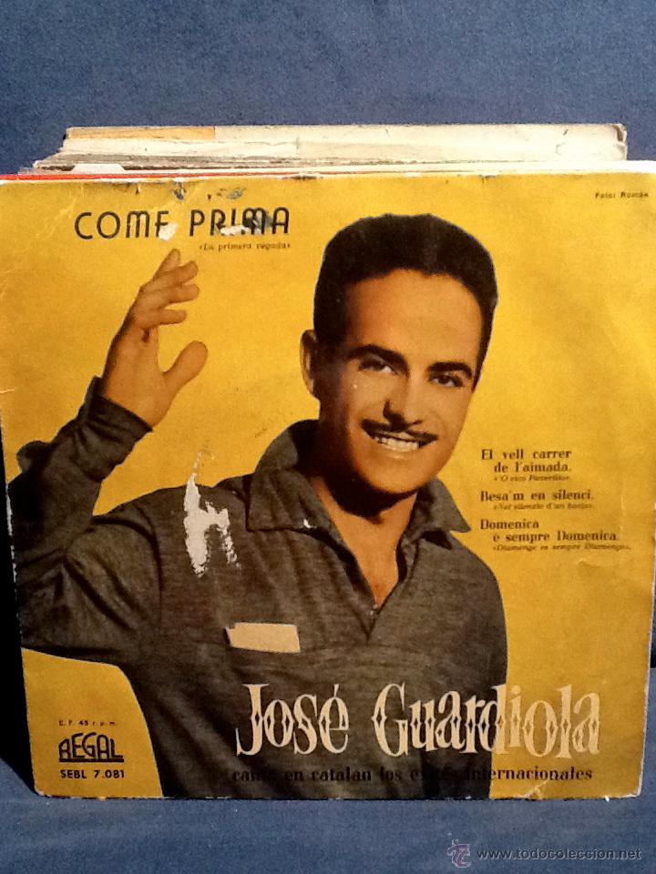 Discos de vinilo: JOS&Eacute; GUARDIOLA - Canta en catal&aacute;n los &eacute;xitos internacionales - Foto 1