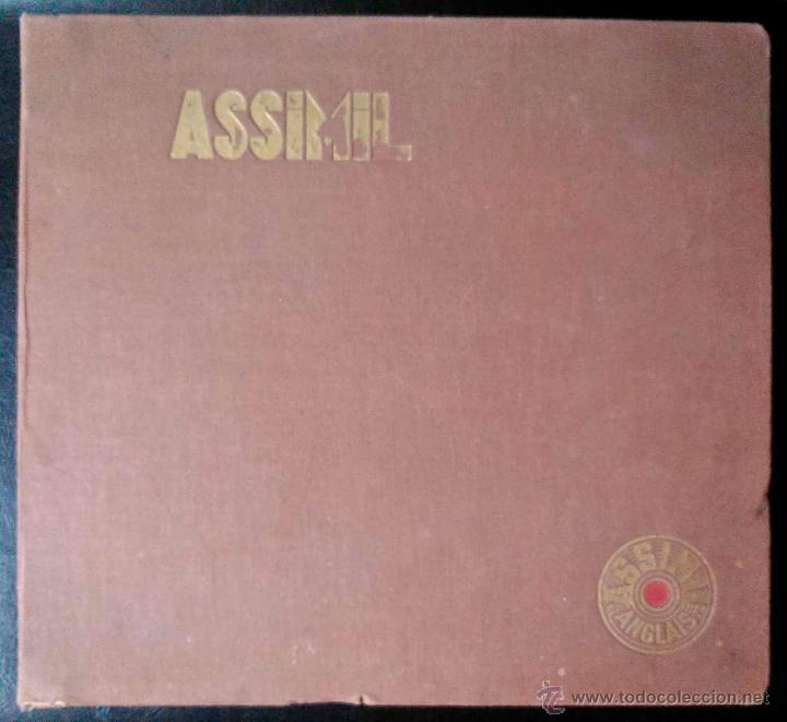 Disques de vinyle: ASSIMIL ANGLAIS - CURSO DE INGL&Eacute;S, CARPETA CON 5 MINI LP'S