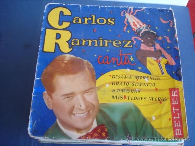 Discos de vinilo: CARLOS RAMIREZ CANTA - Foto 1