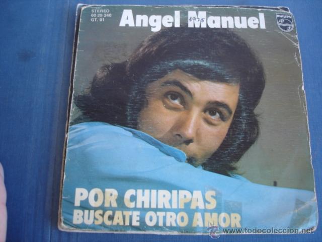 Discos de vinilo: ANGEL MANUEL  POR CHIRIPAS - Foto 1