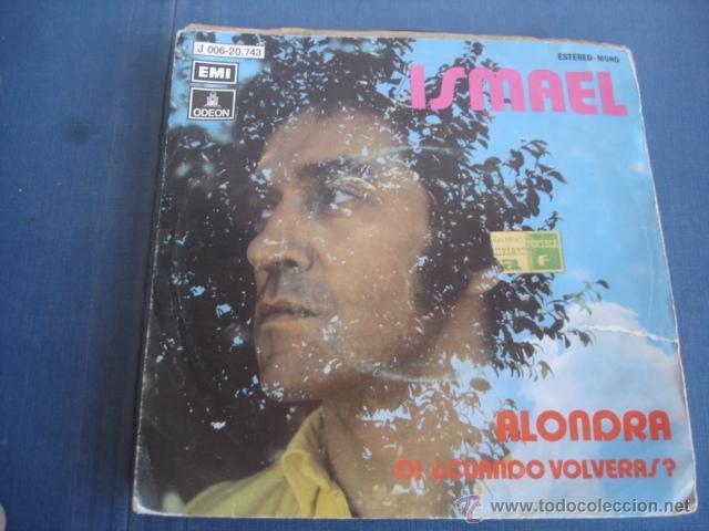 Discos de vinilo: ISMAEL ALONDRA - Foto 1