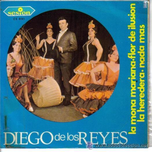 Discos de vinilo: DIEGO DE LOS REYES...LA MONA MARIANA+3...EX-/EX- - Foto 1