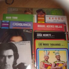 Discos de vinilo: LOTE DE 8 LPS VINILO VARIADOS- CASABLANCA Y MANOLO SANLUCAR VENDIDOS. Lote 41530676