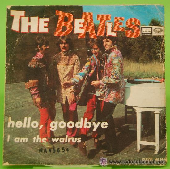 Discos de vinilo: SINGLE THE BEATLES. HELLO, GOODBYE.ODEON 1967 - Foto 1