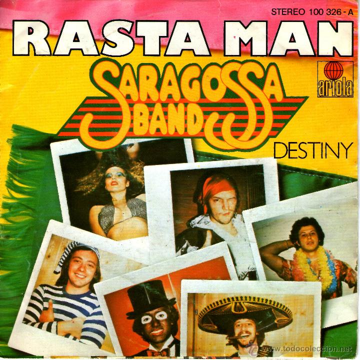 Discos de vinilo: SARAGOSSA BAND - RASTA MAN - Foto 1