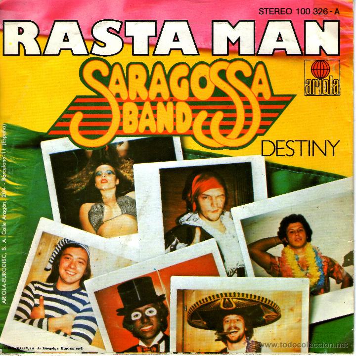 Discos de vinilo: SARAGOSSA BAND - RASTA MAN - Foto 2