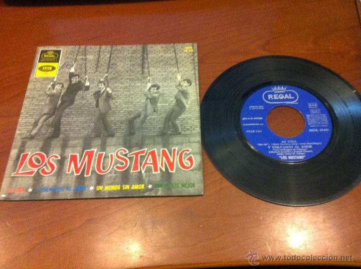 Discos de vinilo: Los Mustang - Mi vida      - EP 1964 - - Foto 1