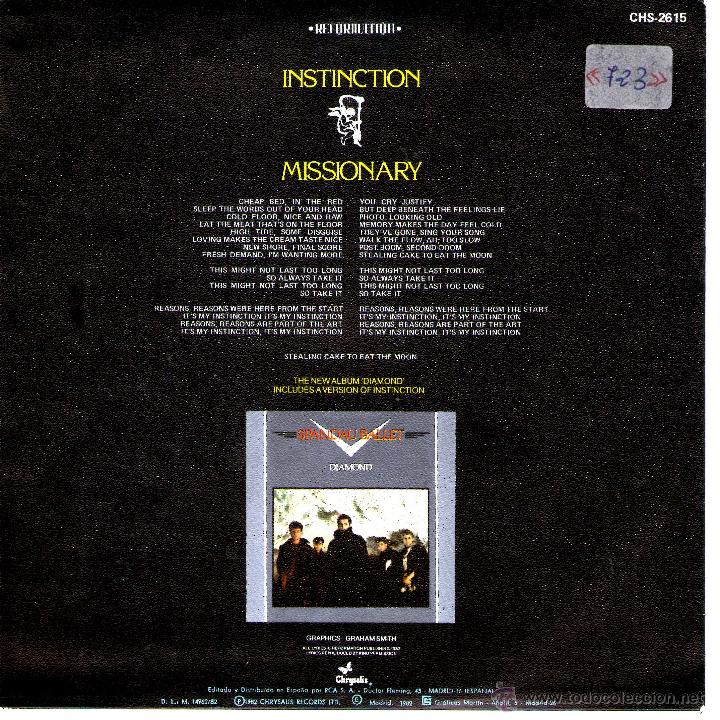 Discos de vinilo: SPANDAU BALLET INSTINCTION - Foto 2