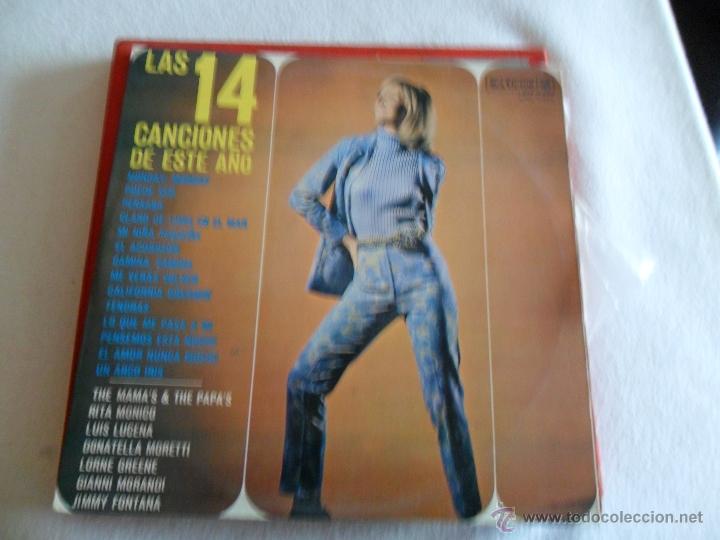 Discos de vinilo: VARIOS - LAS 14 CANCIONES DE ESTE A&Ntilde;O 1966 - Foto 1