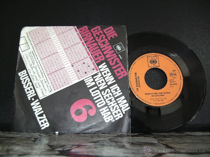 Discos de vinilo: die geschwister birnauer, busserl-walzer - Foto 1