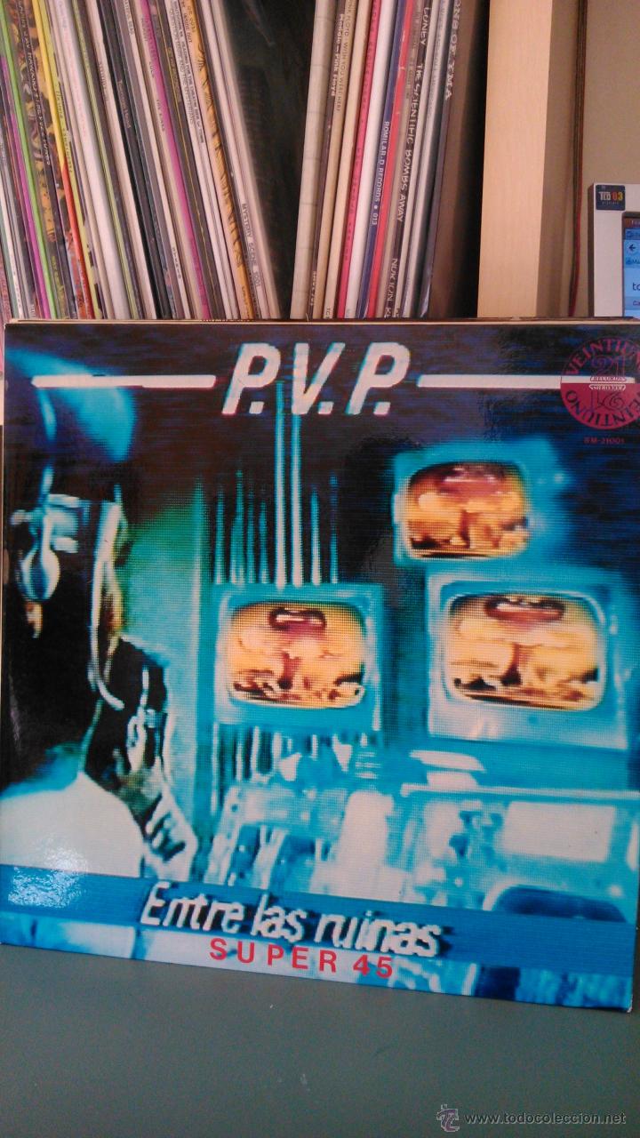 Discos de vinilo: P.V.P. - ENTRE LAS RUINAS - Foto 1