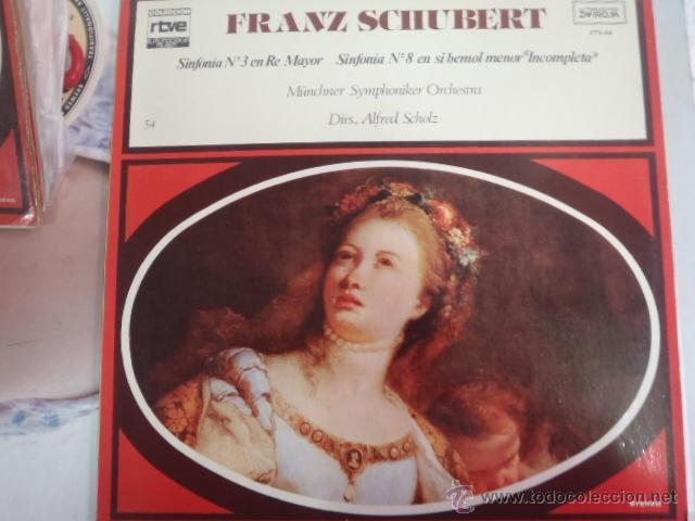 Discos de vinilo: FRANZ SCHUBERT SINFONIA 3 Y 8 - Foto 1