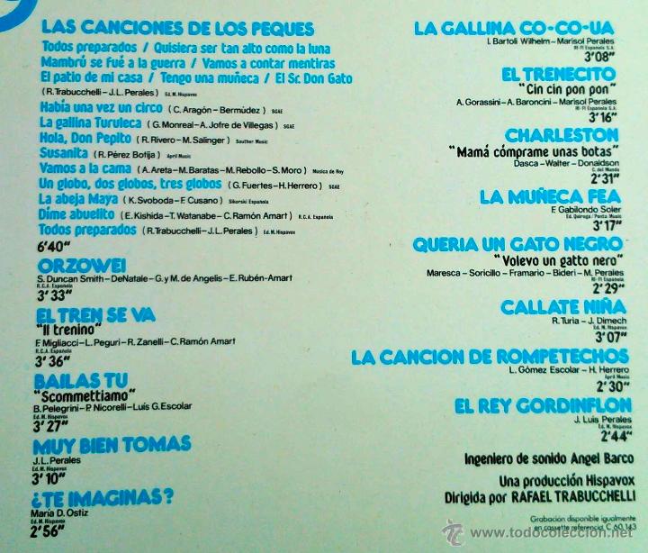 Discos de vinilo: ENRIQUE Y ANA, EL DISCO PARA LOS PEQUE&Ntilde;OS - LP - Foto 2