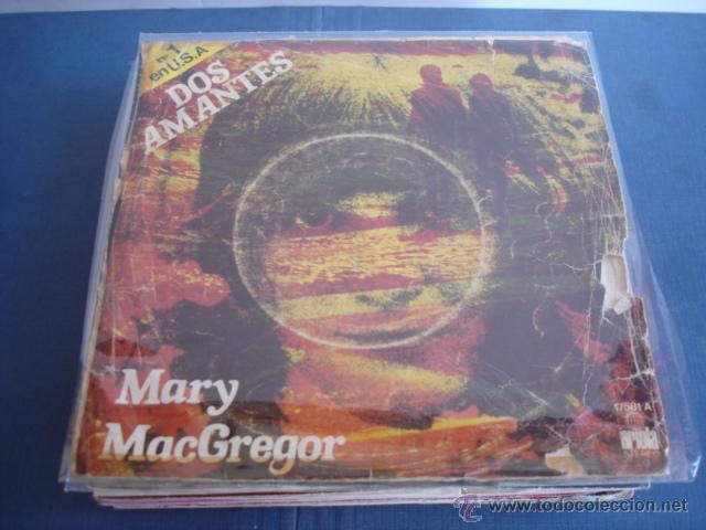 Discos de vinilo: MARY MACGREGOR DOS AMANTES - Foto 1