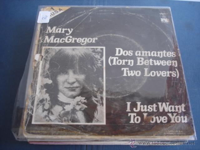 Discos de vinilo: MARY MACGREGOR DOS AMANTES - Foto 2