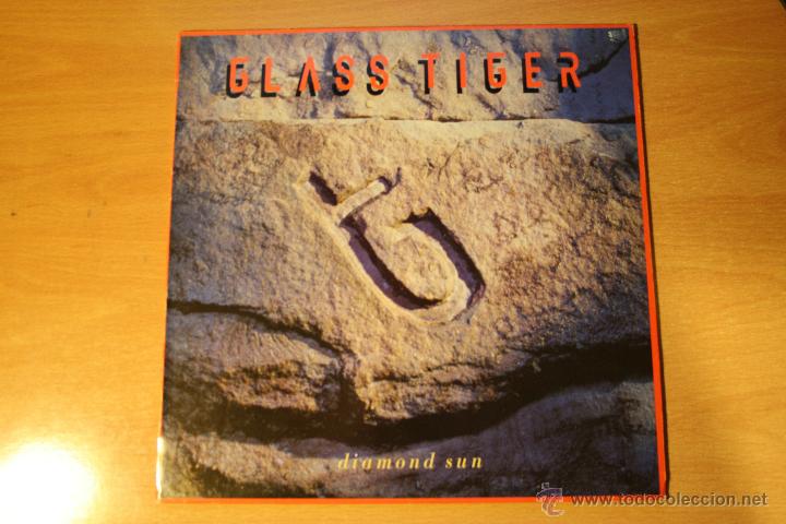 Discos de vinilo: GLASS TIGER, DIAMOND SUN, HISPAVOX, SPAIN, LP - Foto 1