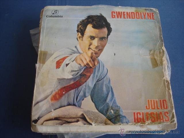 Discos de vinilo: JULIO IGLESIAS GWENDOLYNE / BLA, BLA, BLA - Foto 1
