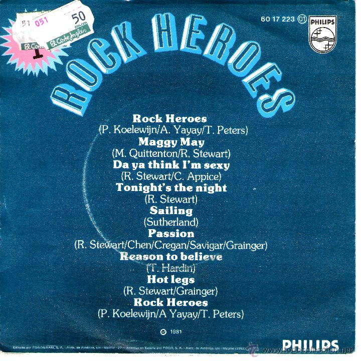 Discos de vinilo: ROCK HEROES VOL 1 - Foto 2