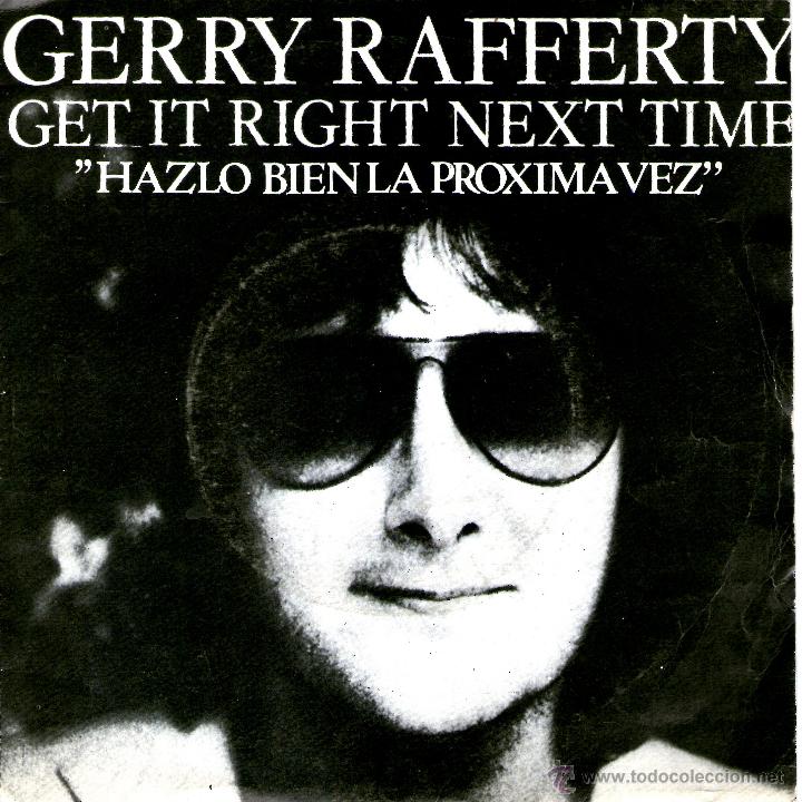 Discos de vinilo: GERRY RAFFERTY GET IT RIGHT NEXT TIME - Foto 1