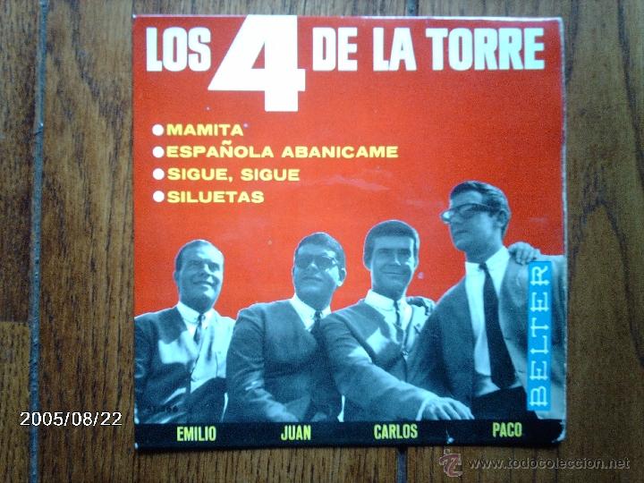 Discos de vinilo: los 4 de la torre  -  espa&ntilde;ola, aban&iacute;came  +  3 - Foto 1