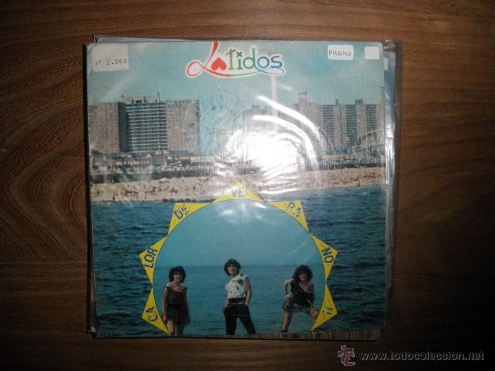 Disques de vinyle: LATIDOS. CALOR DE VERANO. DISCO PROMOCIONAL. BLANCO Y NEGRO 1984