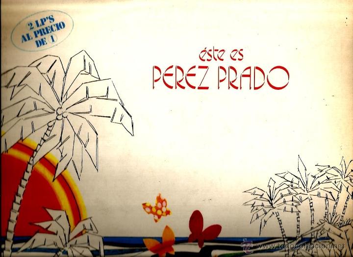 Vinyl records: DOBLE LP PEREZ PRADO : ESTE ES PEREZ PRADO