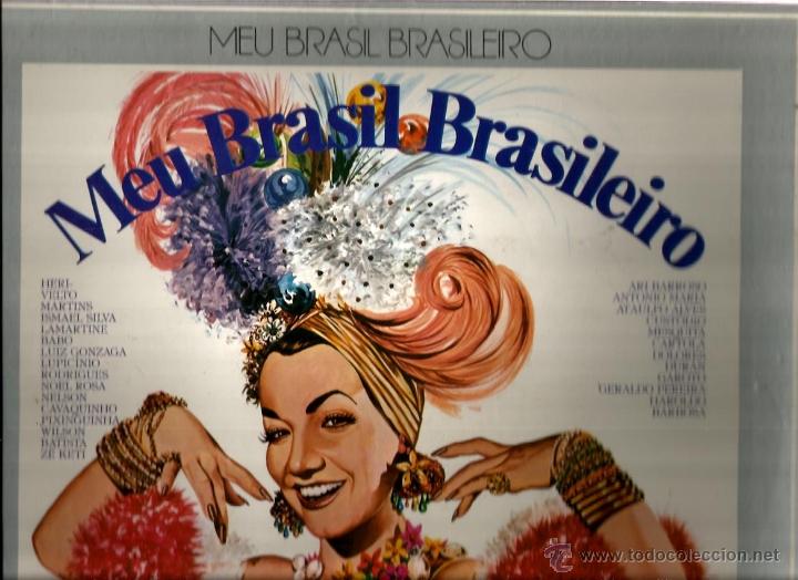 CAJA 4 LP´S MEU BRASIL BRASILEIRO : GAL COSTA, CAETANO VELOSO, JOAO  GILBERTO, ELIS REGINA