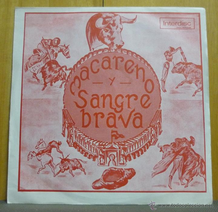 Discos de vinilo: GRAN ORQUESTA - MACARENO / SANGRE BRAVA - SINGLE INTERDISC 1972 - SC2 - Foto 1