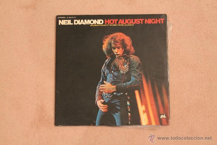 Discos de vinilo: NEIL DIAMOND - HOT AUGUST NIGHT - Foto 1