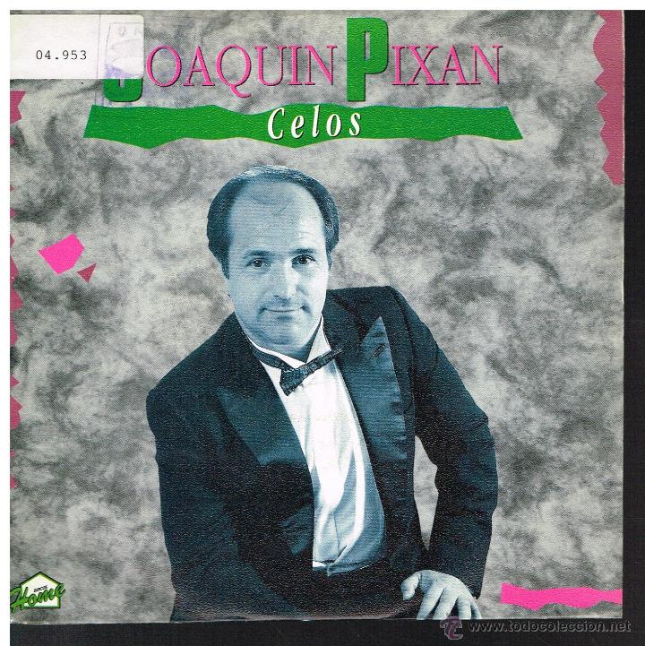 Discos de vinilo: Joaqu&iacute;n Pixan - Celos  - Single 1990 - Promo - Foto 1