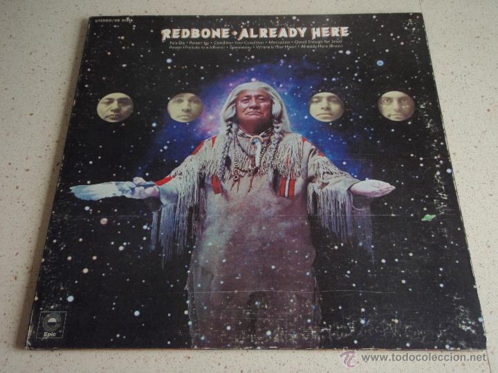 Discos de vinilo: REDBONE - ALREADY HERE USA - 1972 LP EPIC - Foto 1