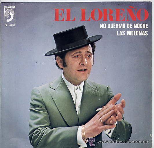 Discos de vinilo: EL LORE&Ntilde;O / No duermo de noche / Las melenas (Single 71) - Foto 1