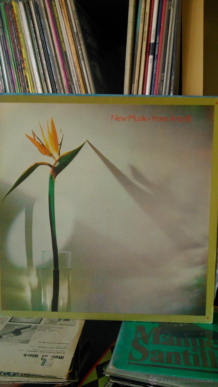 Discos de vinilo: NEW MUSIK - FROM A TO B - Foto 1