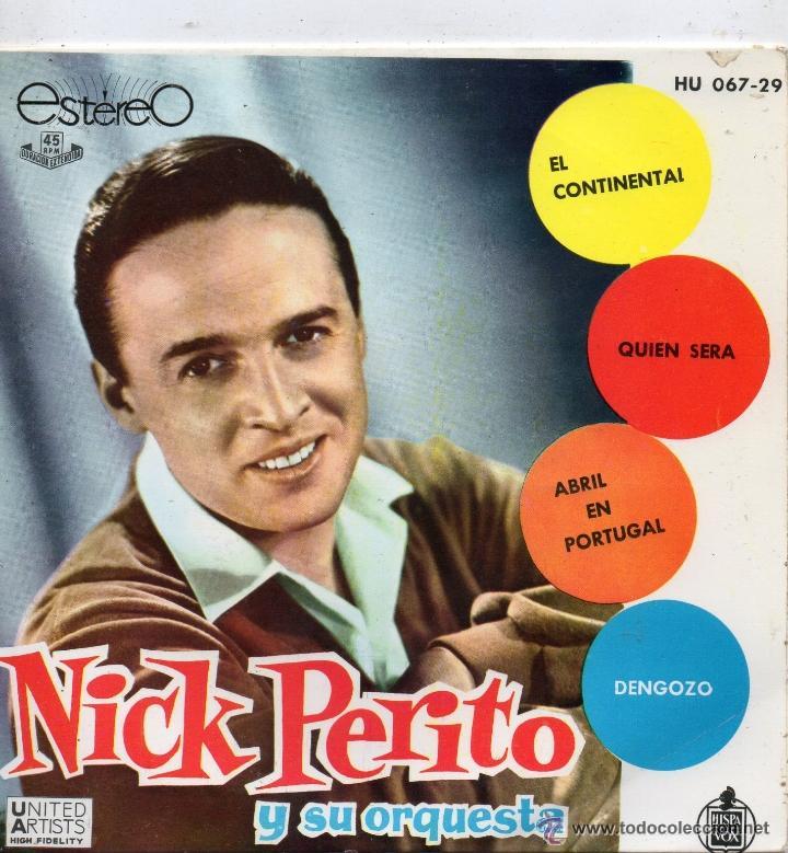 Discos de vinilo: NICK PERITO y su Orquesta, EP, EL CONTINENTAL + 3, A&Ntilde;O 1961 - Foto 1
